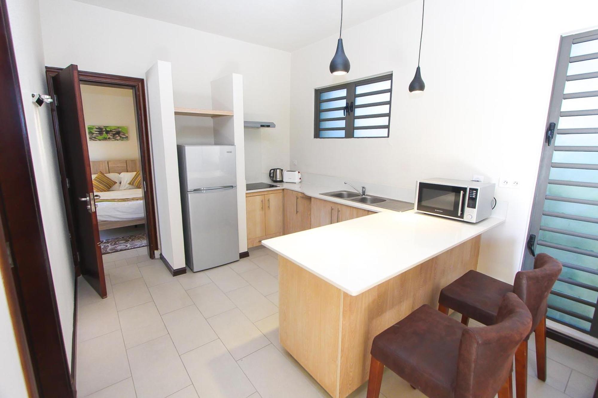 นิตซานา มอริเชียส Apartment Pereybere Beach ห้อง รูปภาพ